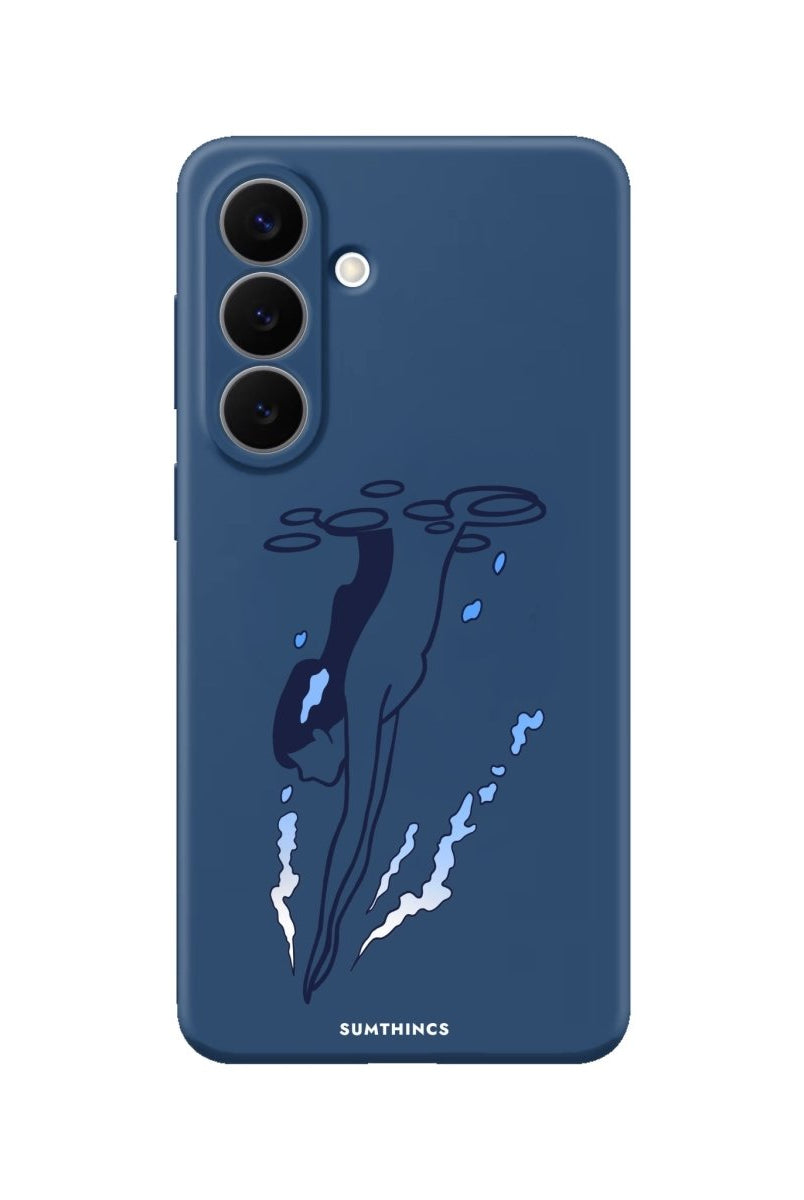 Samsung Nami Premium Telefon Kılıfı Pasifik Mavi - Sumthincs
