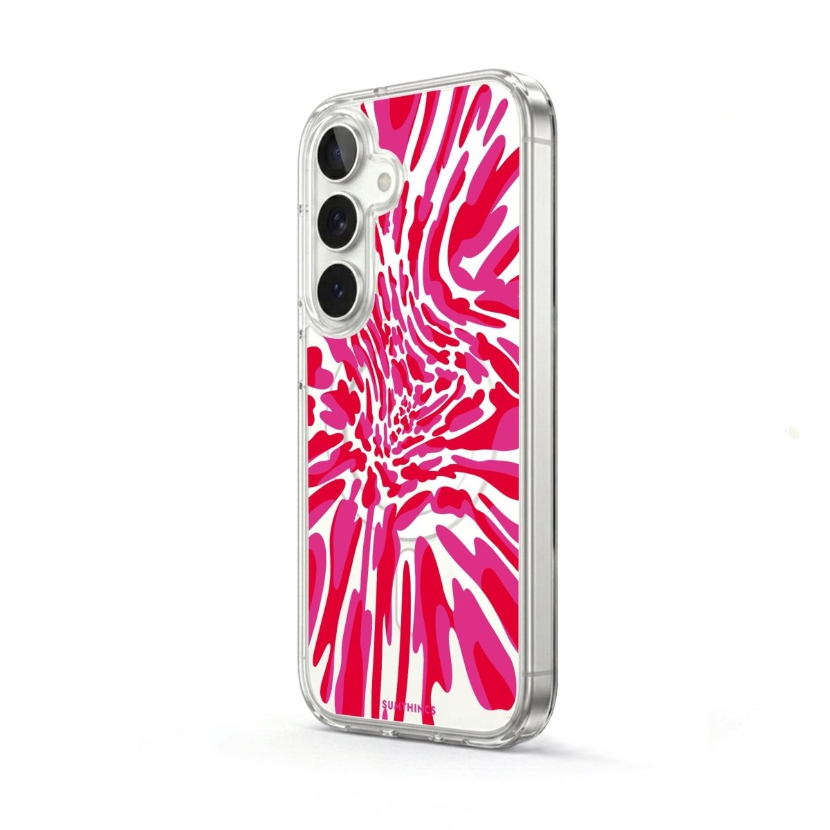 Samsung Neon Dreams Clear Magsafe Telefon Kılıfı - Sumthincs