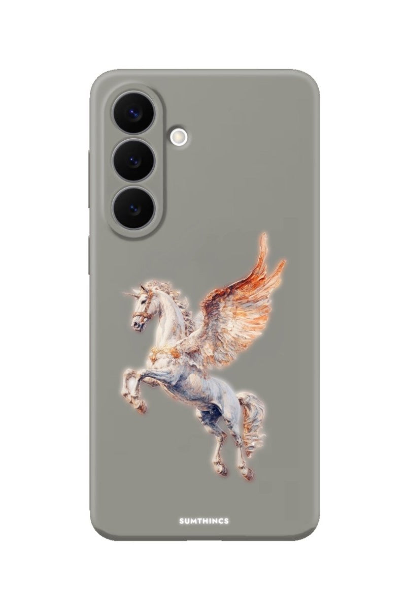 Samsung Pegasus Premium Telefon Kılıfı Gri - Sumthincs