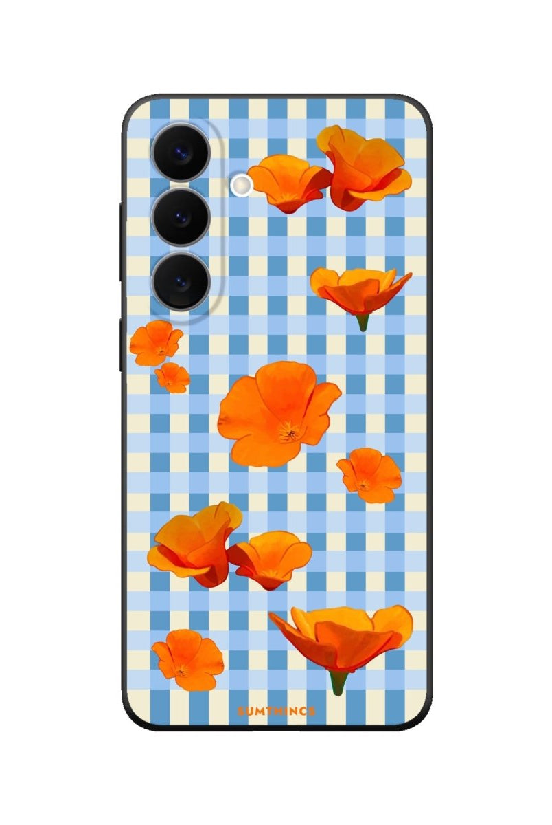 Samsung Poppies Premium Telefon Kılıfı - Sumthincs