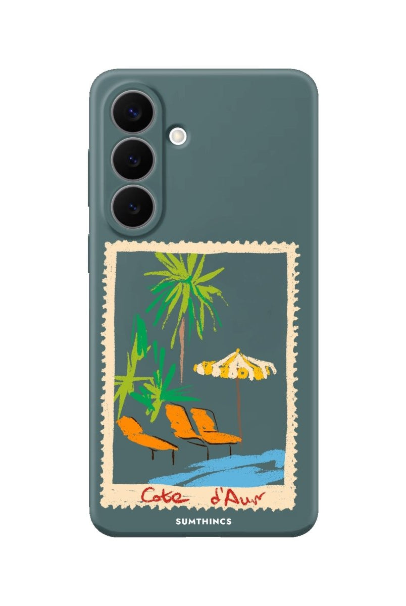Samsung Postcard Premium Telefon Kılıfı Kaktüs Yeşili - Sumthincs