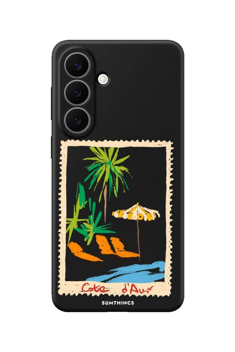 Samsung Postcard Premium Telefon Kılıfı Siyah - Sumthincs
