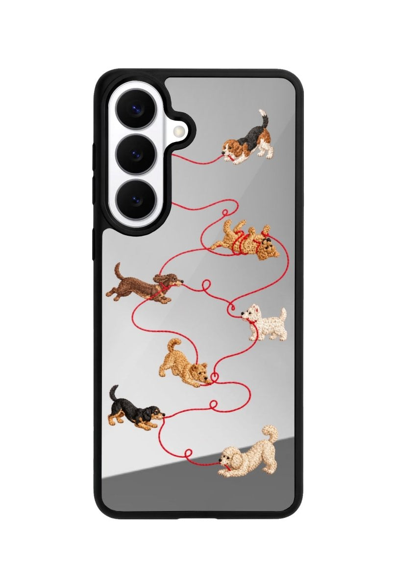 Samsung Puppy Mirror Aynalı Telefon Kılıfı - Sumthincs