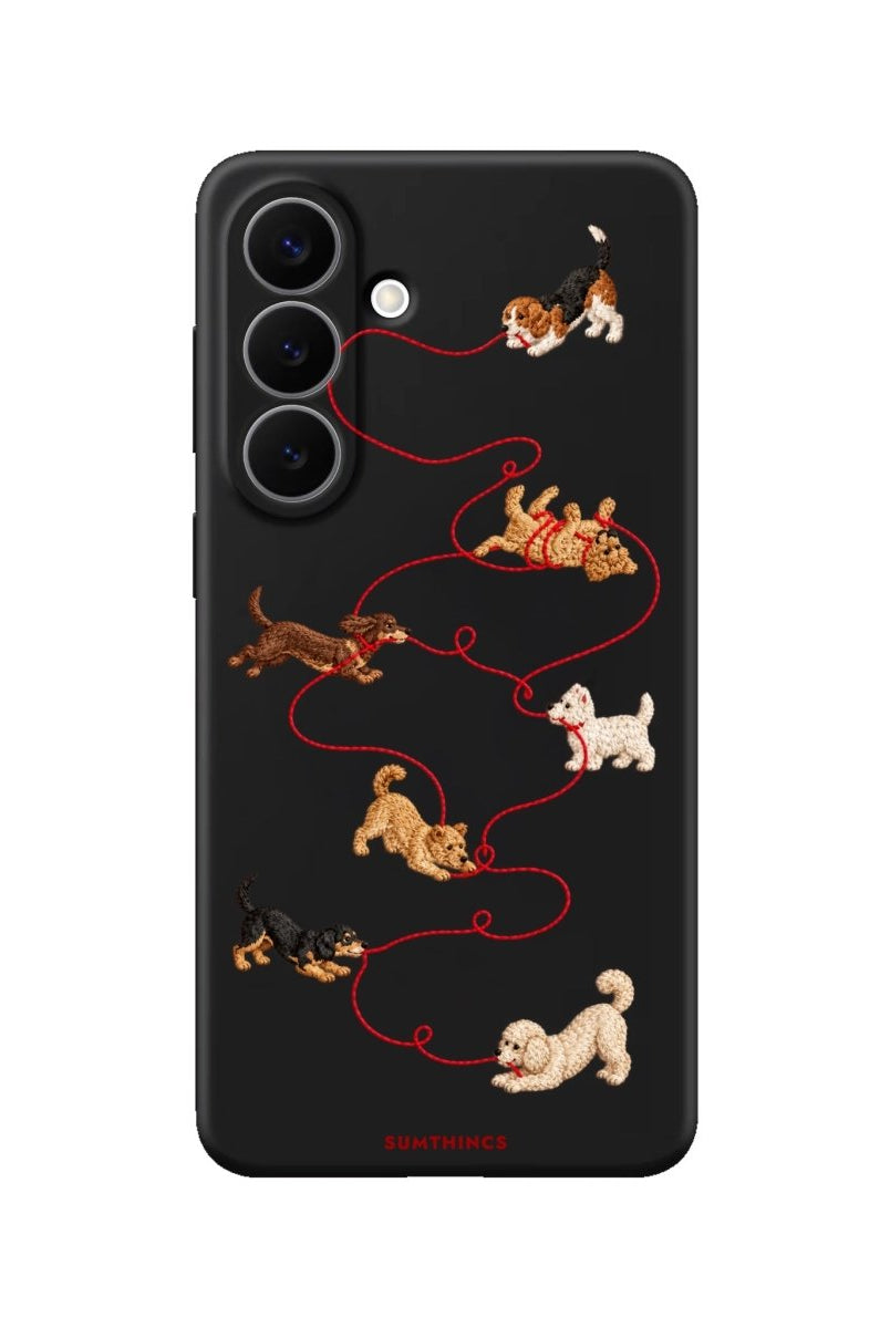 Samsung Puppy Premium Telefon Kılıfı Siyah - Sumthincs