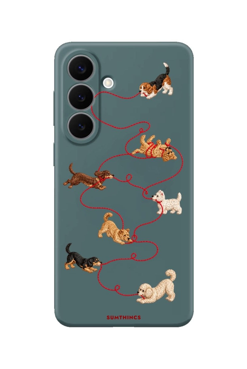Samsung Puppy Premium Telefon Kılıfı Kaktüs Yeşili - Sumthincs