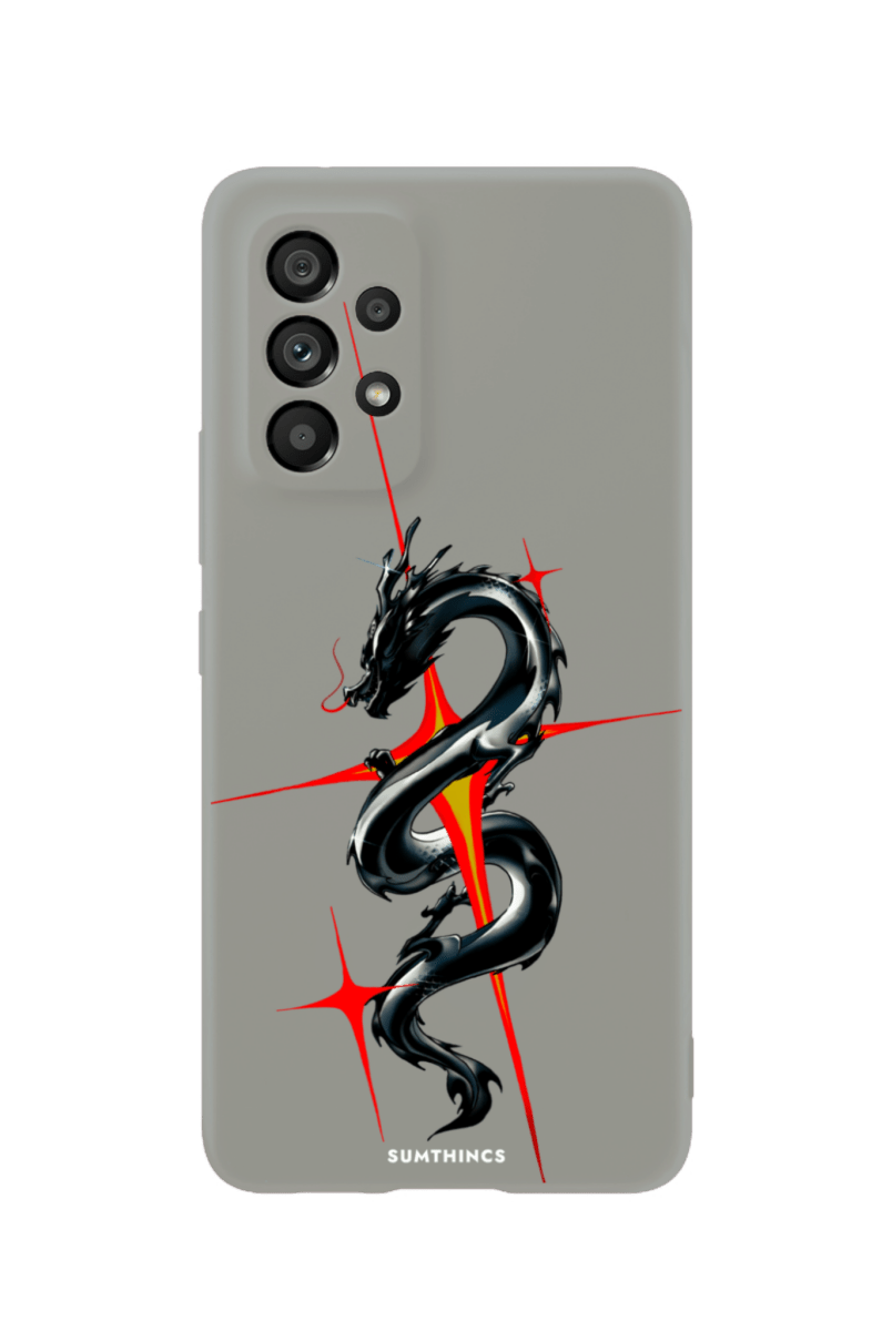 Samsung S21 FE Dragonflare Premium Telefon Kılıfı Gri - SUMTHINCS