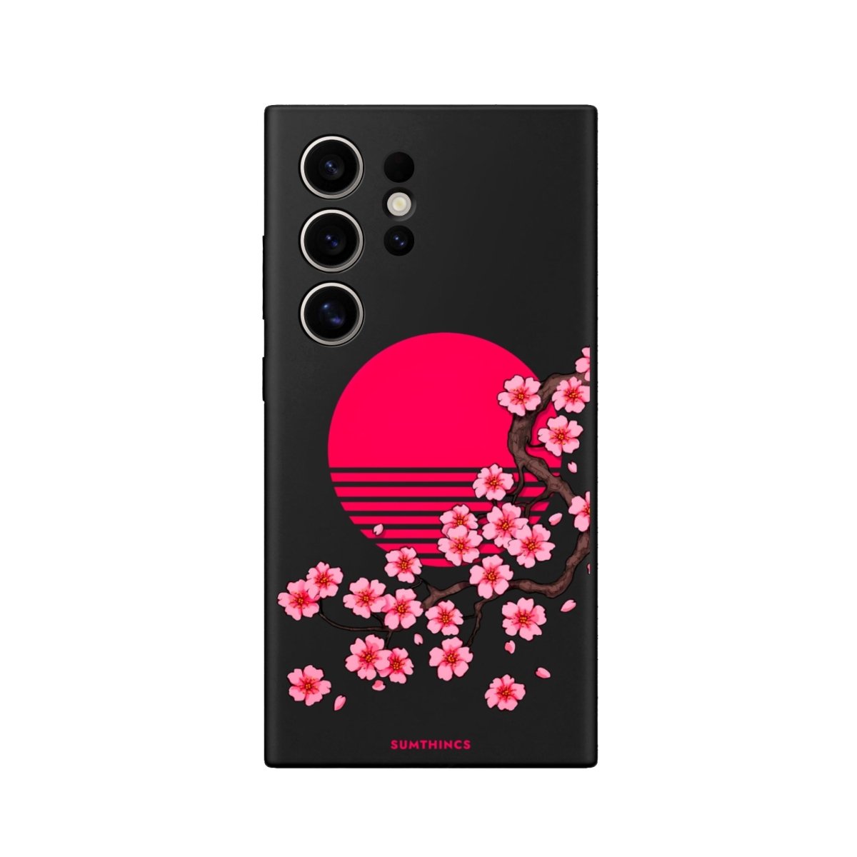 Samsung S22 Ultra Cherry Blossom Dawn Premium Telefon Kılıfı - SUMTHINCS