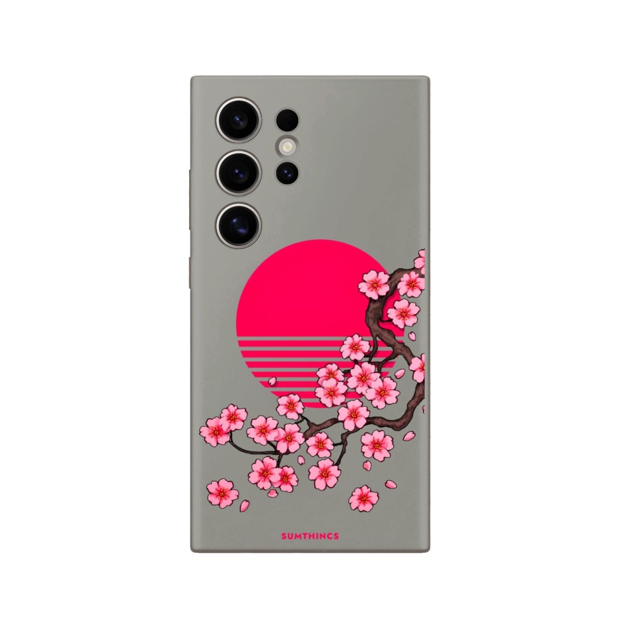 Samsung S22 Ultra Cherry Blossom Dawn Premium Telefon Kılıfı - SUMTHINCS