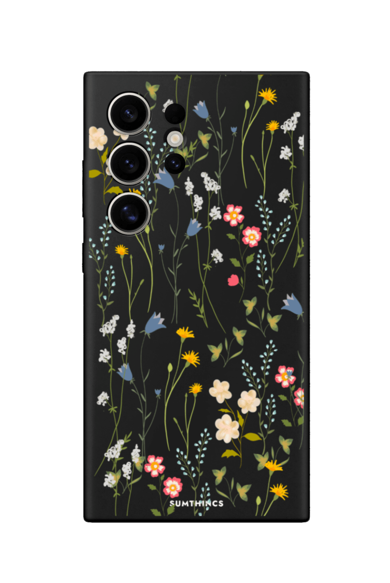 Samsung S22 Ultra Eternal Garden Premium Telefon Kılıfı Siyah - SUMTHINCS