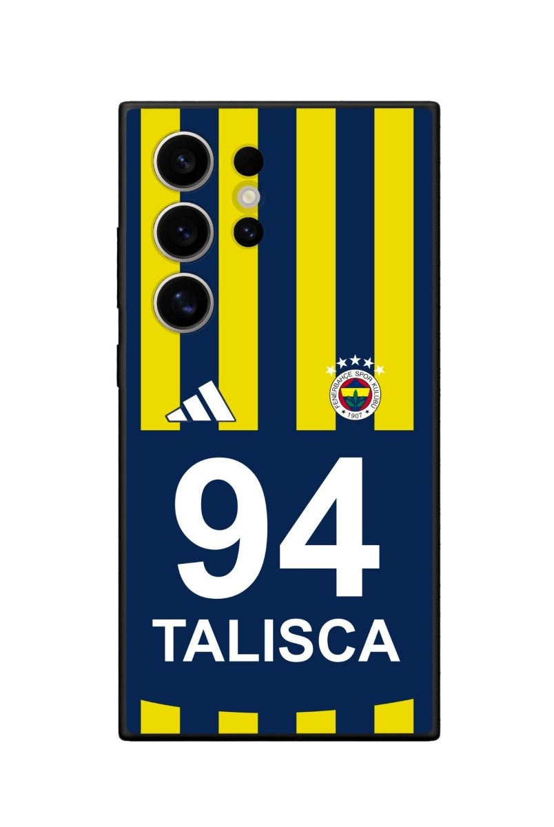 Samsung S22 Ultra Fenerbahçe Forma Kişiye Özel Premium Telefon Kılıfı - SUMTHINCS