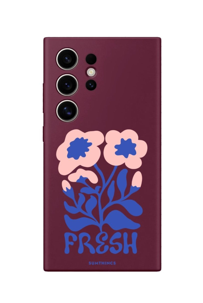 Samsung S22 Ultra Fresh Flowers Premium Telefon Kılıfı - SUMTHINCS