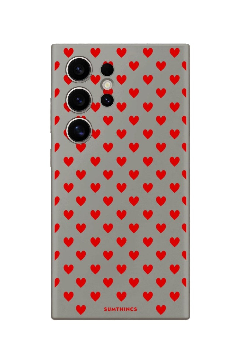 Samsung S22 Ultra Little Hearts Premium Telefon Kılıfı - SUMTHINCS