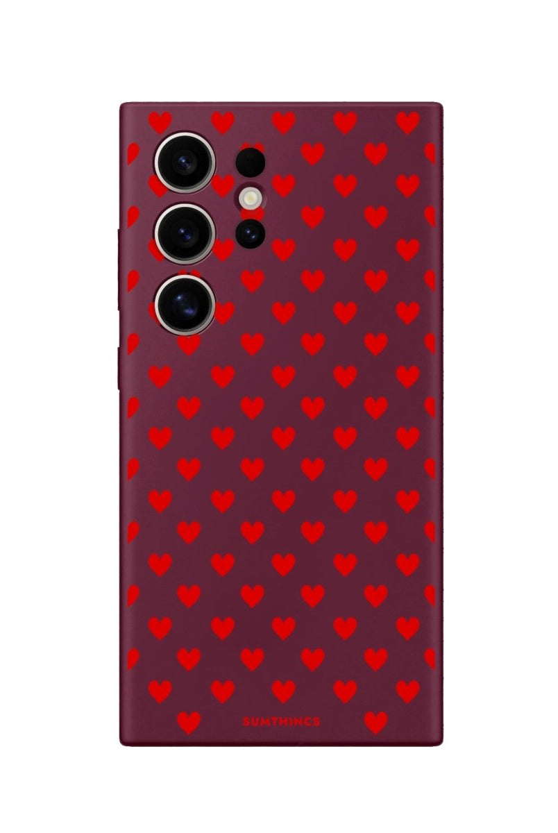 Samsung S22 Ultra Little Hearts Premium Telefon Kılıfı - SUMTHINCS