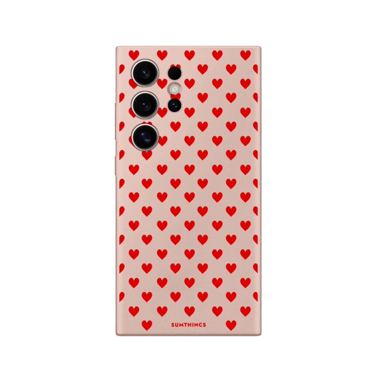 Samsung S22 Ultra Little Hearts Premium Telefon Kılıfı - SUMTHINCS