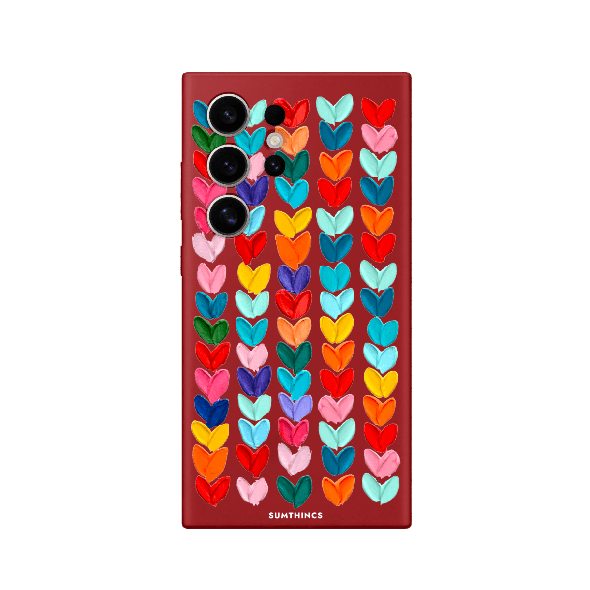 Samsung S22 Ultra Lovestorm Premium Telefon Kılıfı Kırmızı - SUMTHINCS