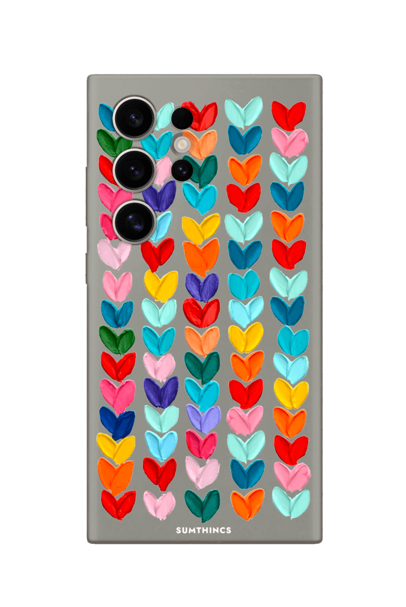 Samsung S22 Ultra Lovestorm Premium Telefon Kılıfı Gri - SUMTHINCS