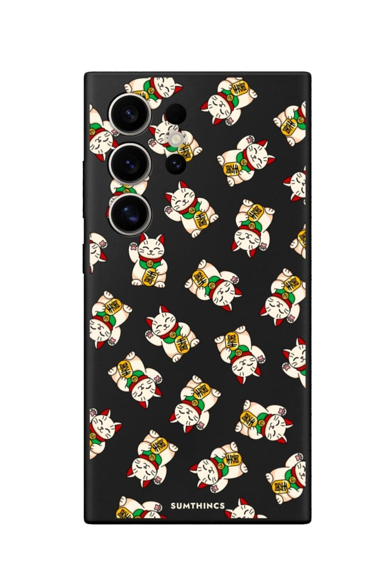 Samsung S22 Ultra Maneki Neko Premium Telefon Kılıfı - SUMTHINCS