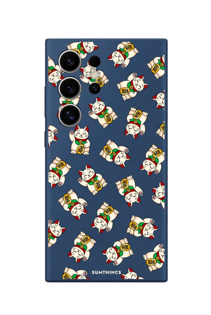 Samsung S22 Ultra Maneki Neko Premium Telefon Kılıfı - SUMTHINCS
