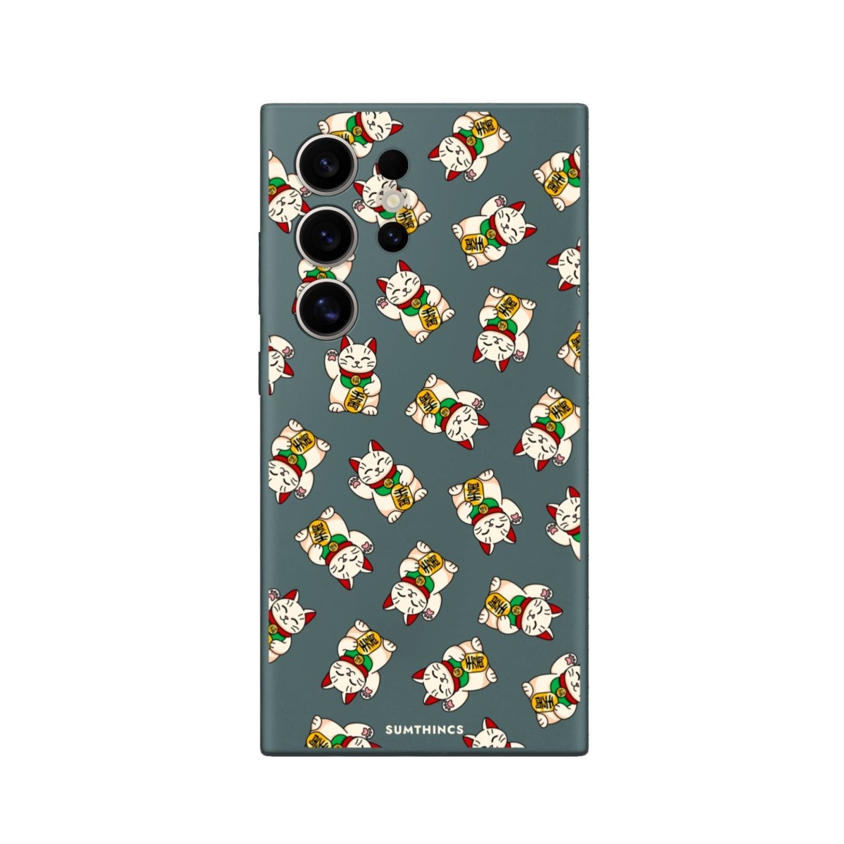 Samsung S22 Ultra Maneki Neko Premium Telefon Kılıfı - SUMTHINCS
