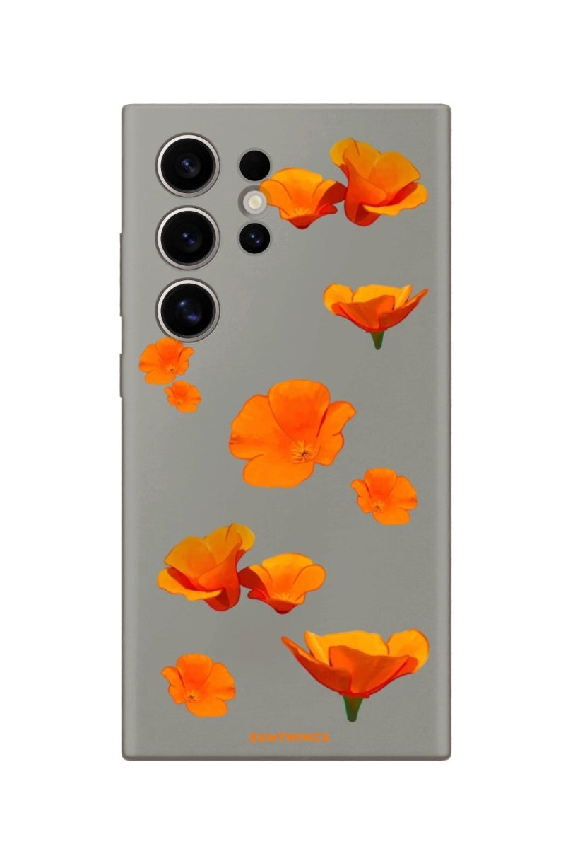 Samsung S22 Ultra Poppies Premium Telefon Kılıfı - SUMTHINCS