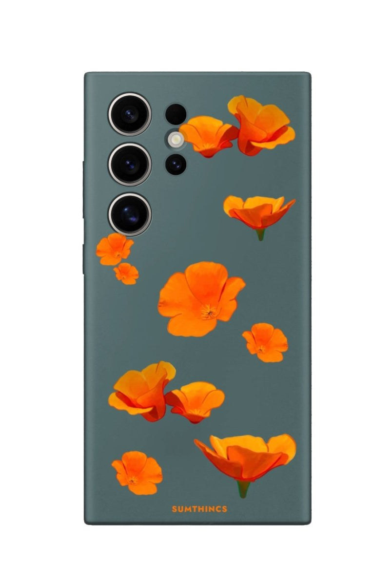 Samsung S22 Ultra Poppies Premium Telefon Kılıfı - SUMTHINCS