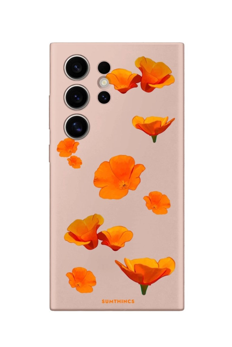 Samsung S22 Ultra Poppies Premium Telefon Kılıfı - SUMTHINCS