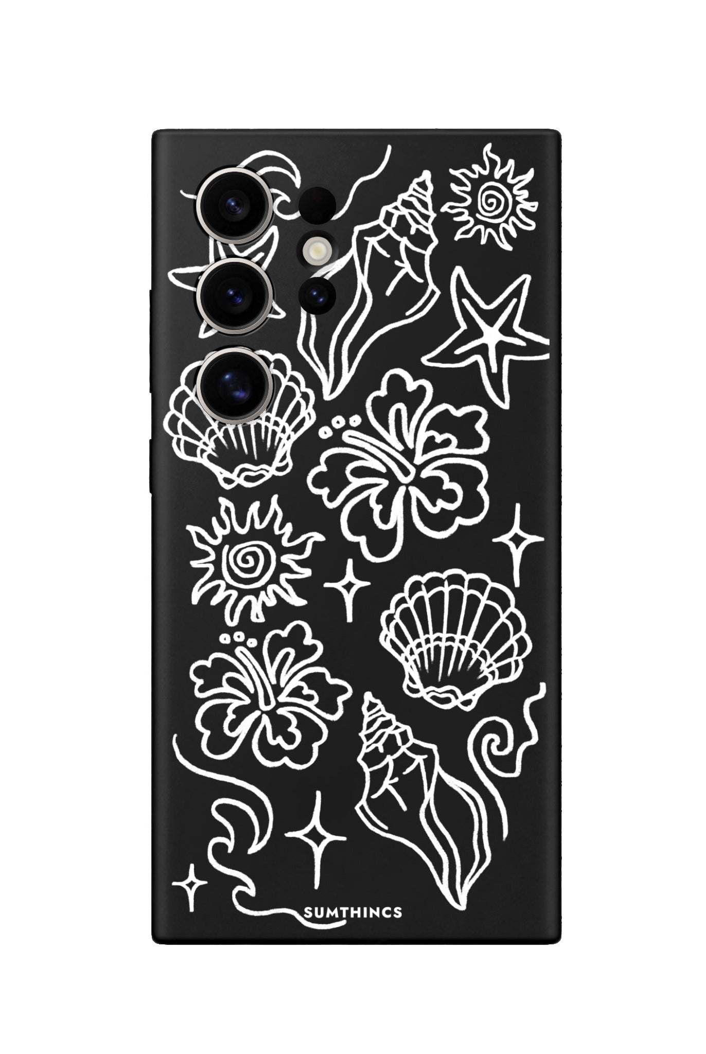 Samsung S22 Ultra Summer Sketch Premium Telefon Kılıfı - SUMTHINCS