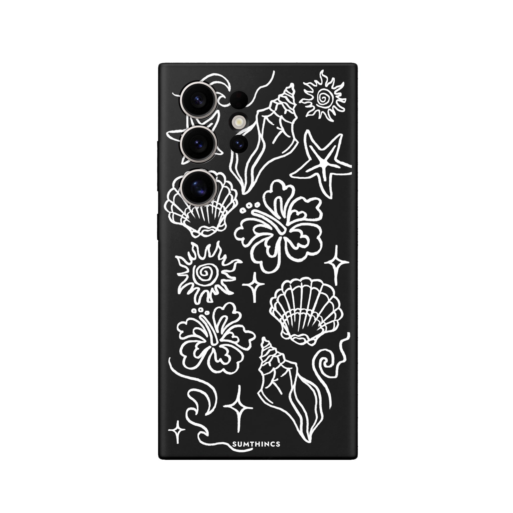 Samsung S22 Ultra Summer Sketch Premium Telefon Kılıfı - SUMTHINCS