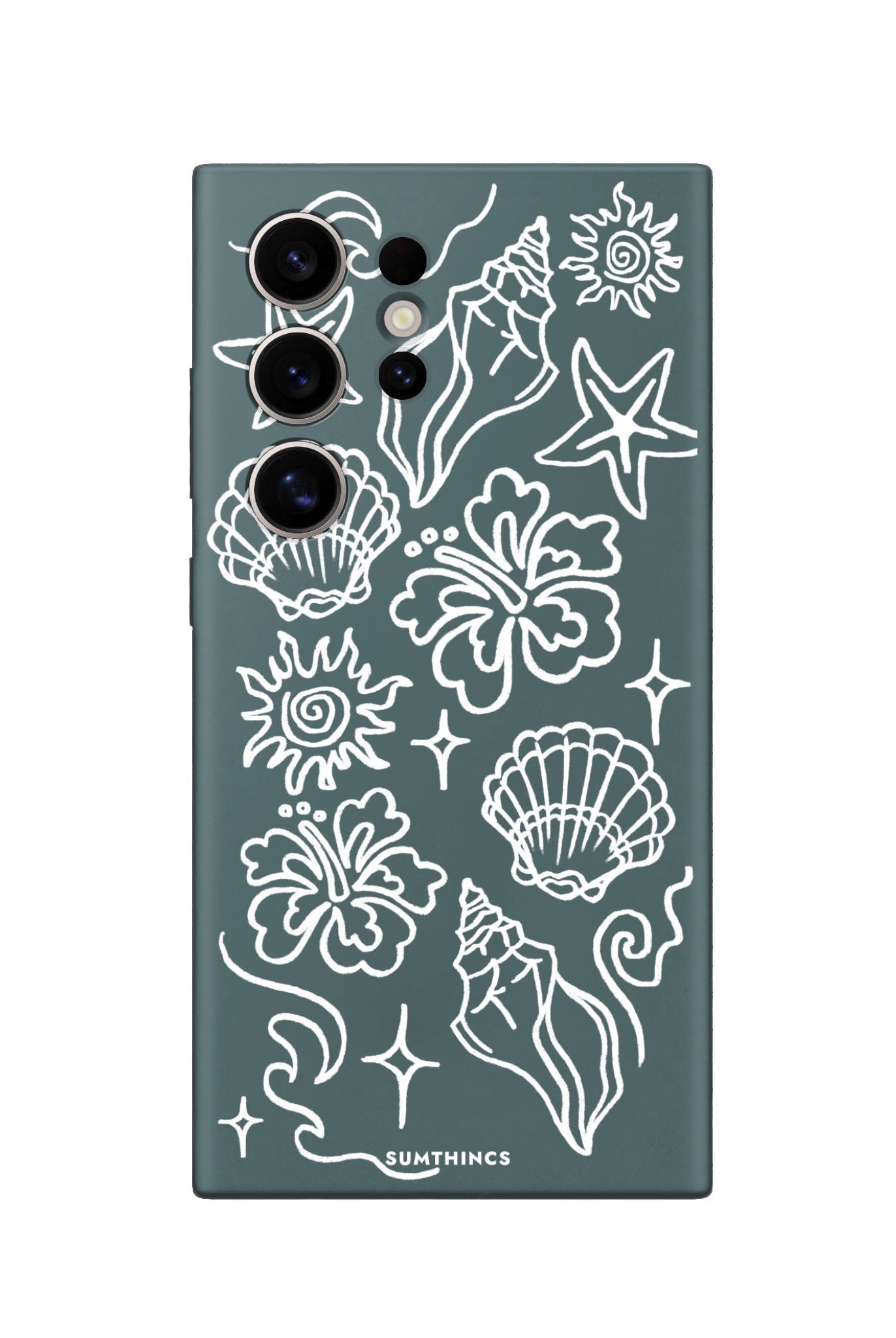 Samsung S22 Ultra Summer Sketch Premium Telefon Kılıfı - SUMTHINCS