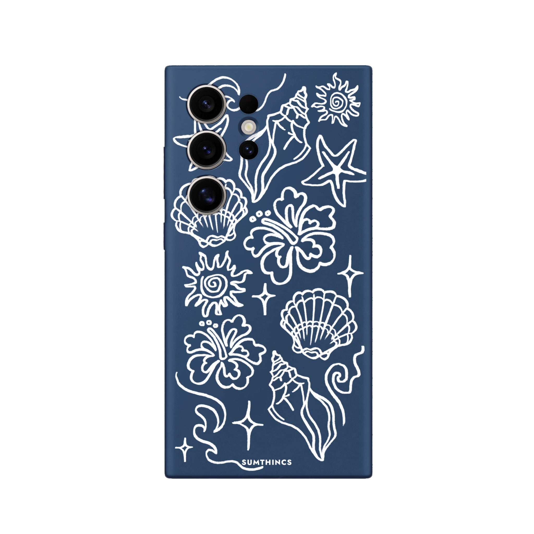 Samsung S22 Ultra Summer Sketch Premium Telefon Kılıfı - SUMTHINCS