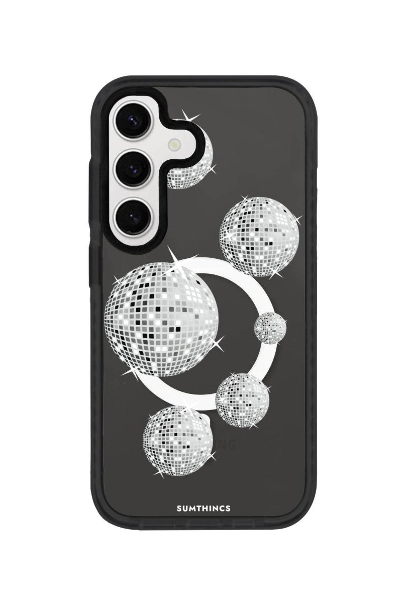 Samsung S23 FE Disco Ball Magsafe Procase Şeffaf Telefon Kılıfı - SUMTHINCS