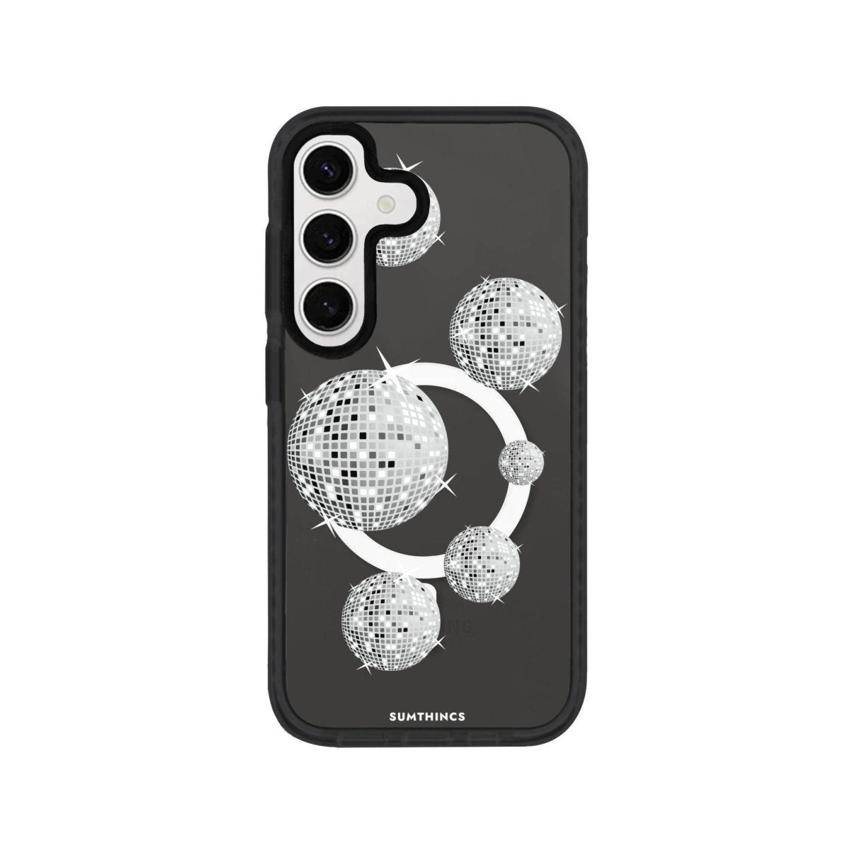 Samsung S23 FE Disco Ball Magsafe Procase Şeffaf Telefon Kılıfı - SUMTHINCS