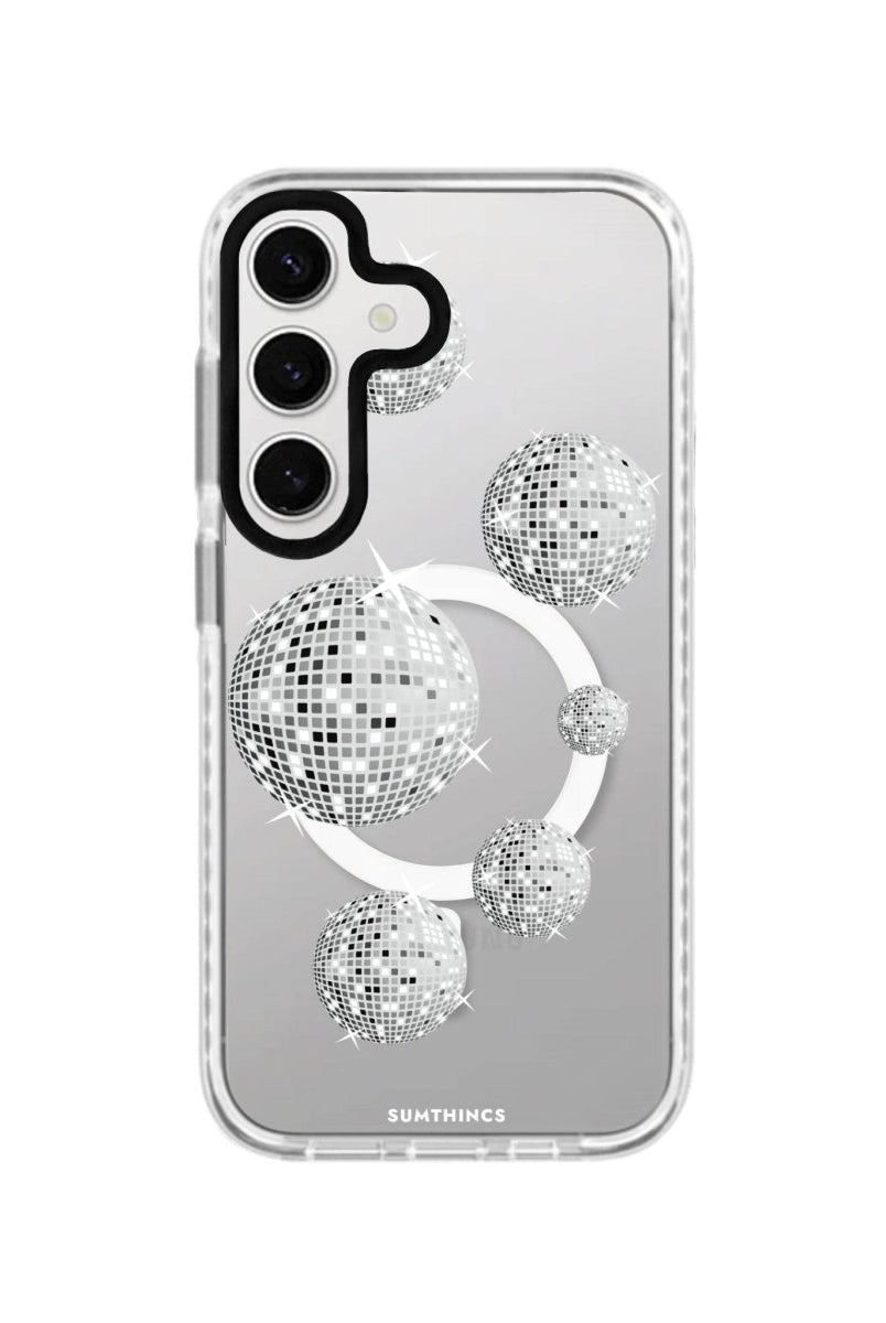 Samsung S23 FE Disco Ball Magsafe Procase Şeffaf Telefon Kılıfı - SUMTHINCS