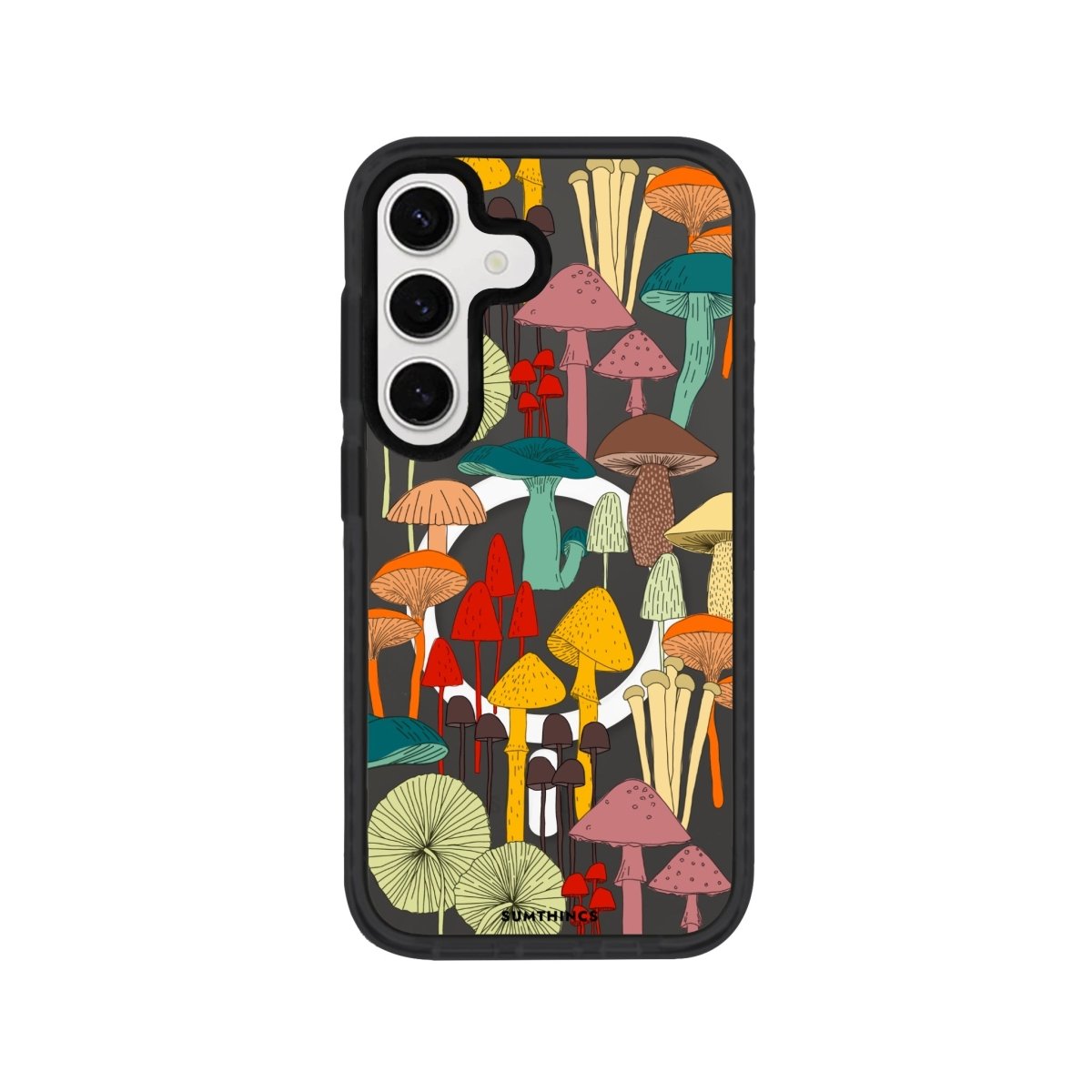 Samsung S23 FE Mushrooms Magsafe Procase Şeffaf Telefon Kılıfı - SUMTHINCS