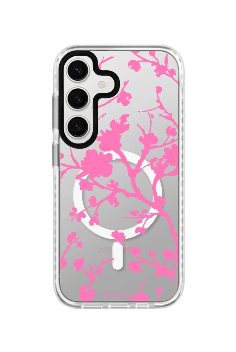 Samsung S23 FE Sakura Magsafe Procase Şeffaf Telefon Kılıfı - SUMTHINCS