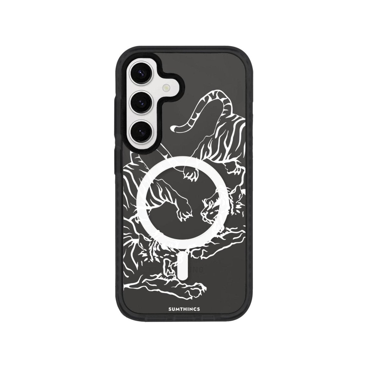 Samsung S23 FE Tigers Magsafe Procase Şeffaf Telefon Kılıfı - SUMTHINCS