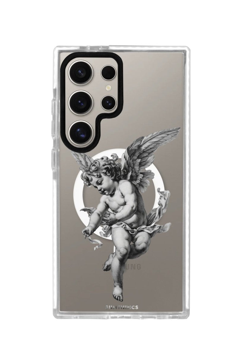 Samsung S23 Ultra Angel Magsafe Procase Şeffaf Telefon Kılıfı - SUMTHINCS