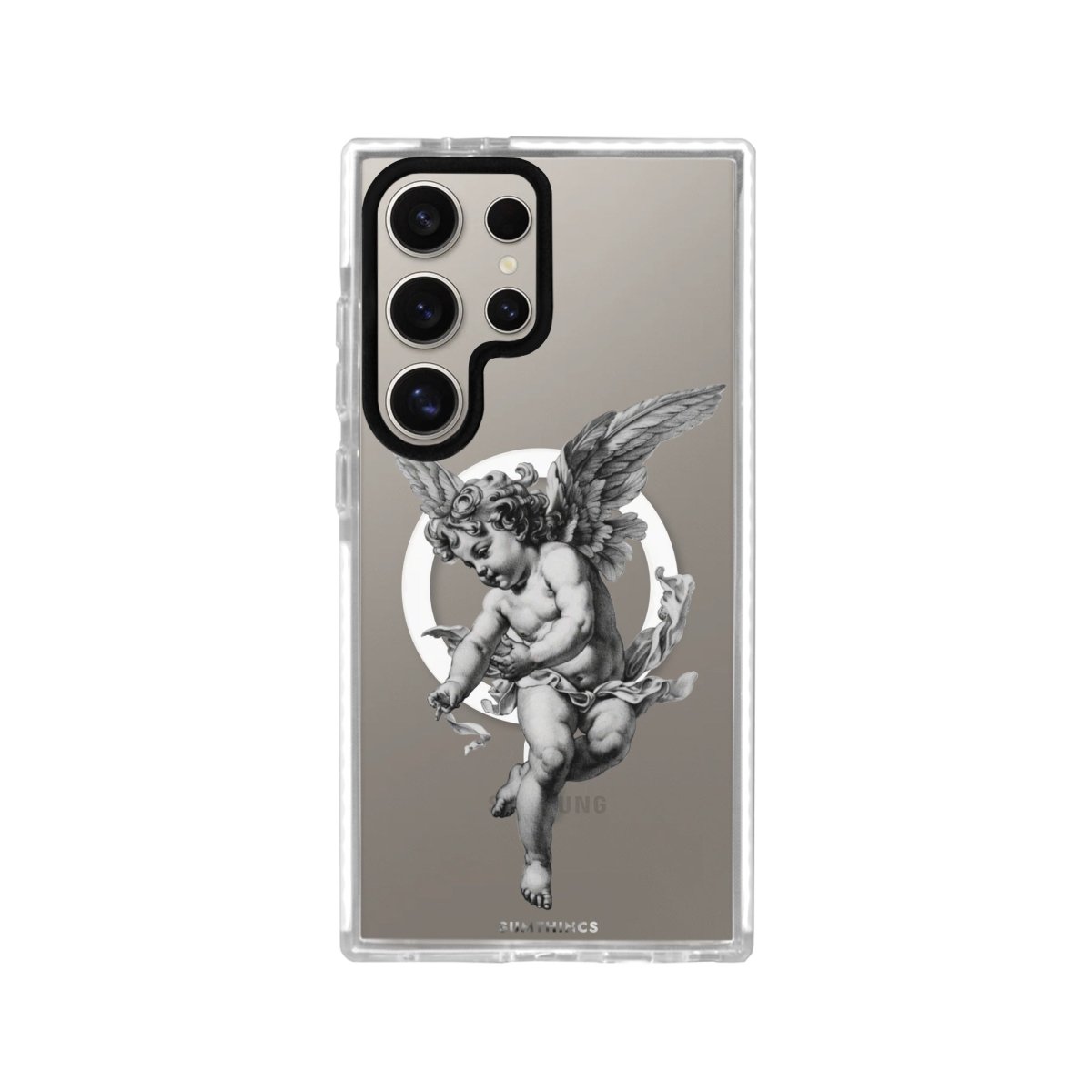 Samsung S23 Ultra Angel Magsafe Procase Şeffaf Telefon Kılıfı - SUMTHINCS