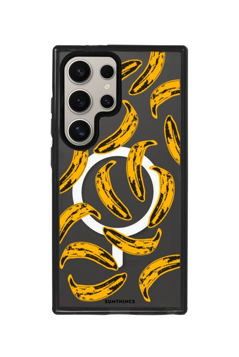 Samsung S23 Ultra Bananas Magsafe Procase Şeffaf Telefon Kılıfı - SUMTHINCS