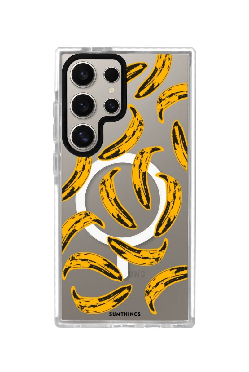 Samsung S23 Ultra Bananas Magsafe Procase Şeffaf Telefon Kılıfı - SUMTHINCS