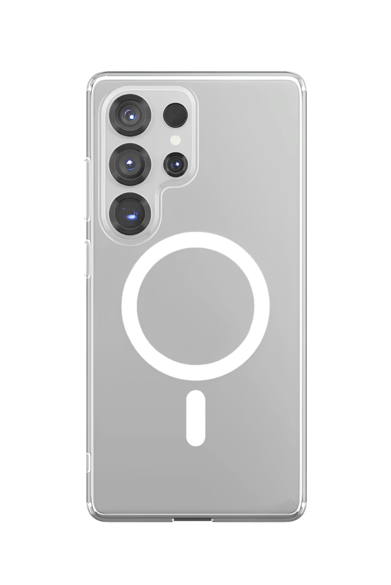 Samsung S23 Ultra Basic Clear Magsafe Şeffaf Telefon Kılıfı - SUMTHINCS
