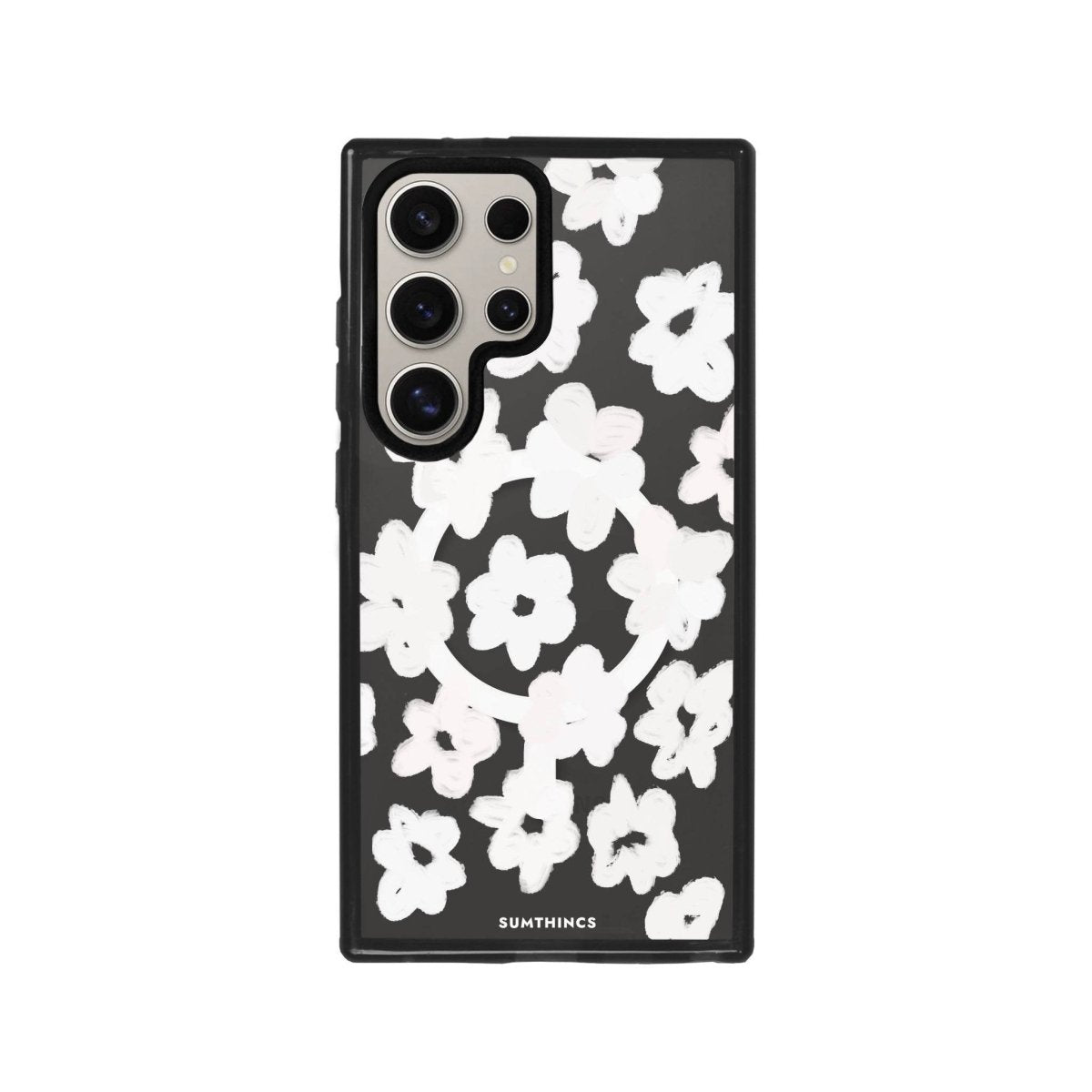 Samsung S23 Ultra Blossoms Magsafe Procase Şeffaf Telefon Kılıfı - SUMTHINCS