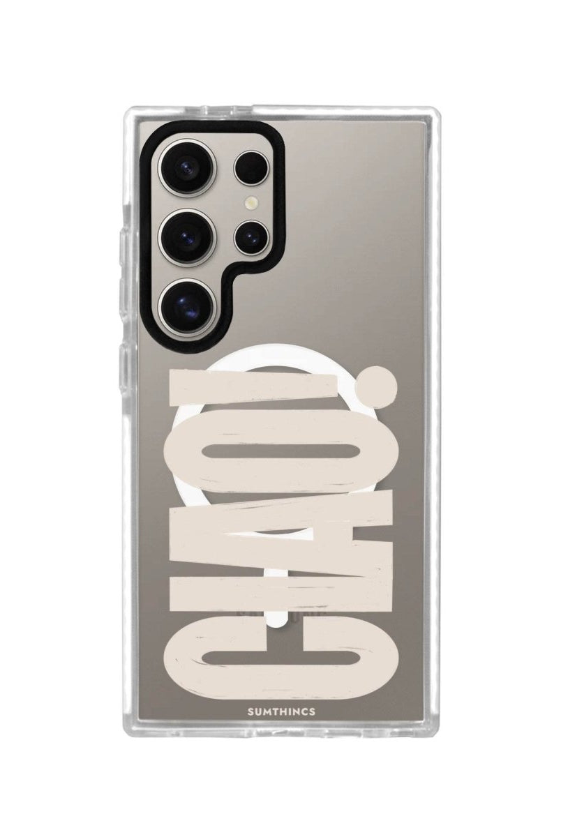 Samsung S23 Ultra CIAO! Magsafe Procase Şeffaf Telefon Kılıfı - SUMTHINCS