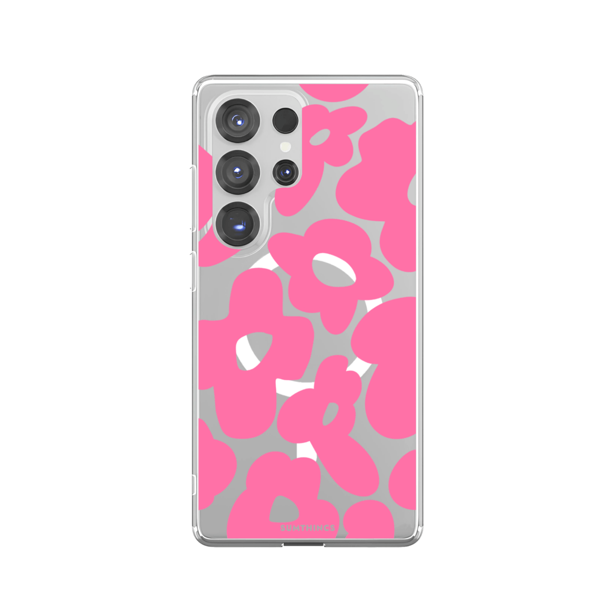 Samsung S23 Ultra Daisy Pop Clear Magsafe Telefon Kılıfı - SUMTHINCS