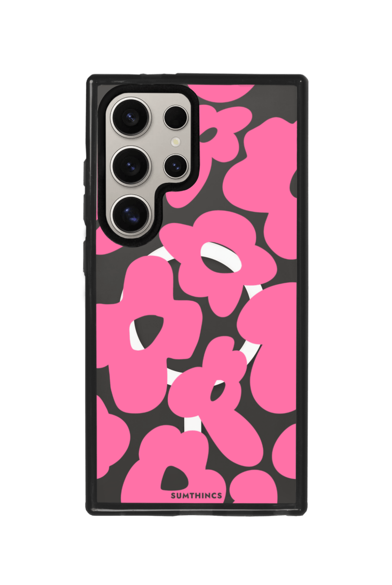 Samsung S23 Ultra Daisy Pop Magsafe Procase Telefon Kılıfı Antrasit - SUMTHINCS