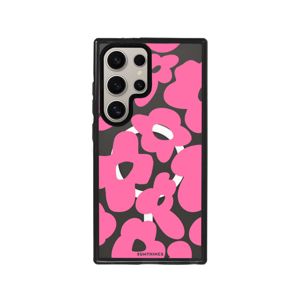 Samsung S23 Ultra Daisy Pop Magsafe Procase Telefon Kılıfı Antrasit - SUMTHINCS