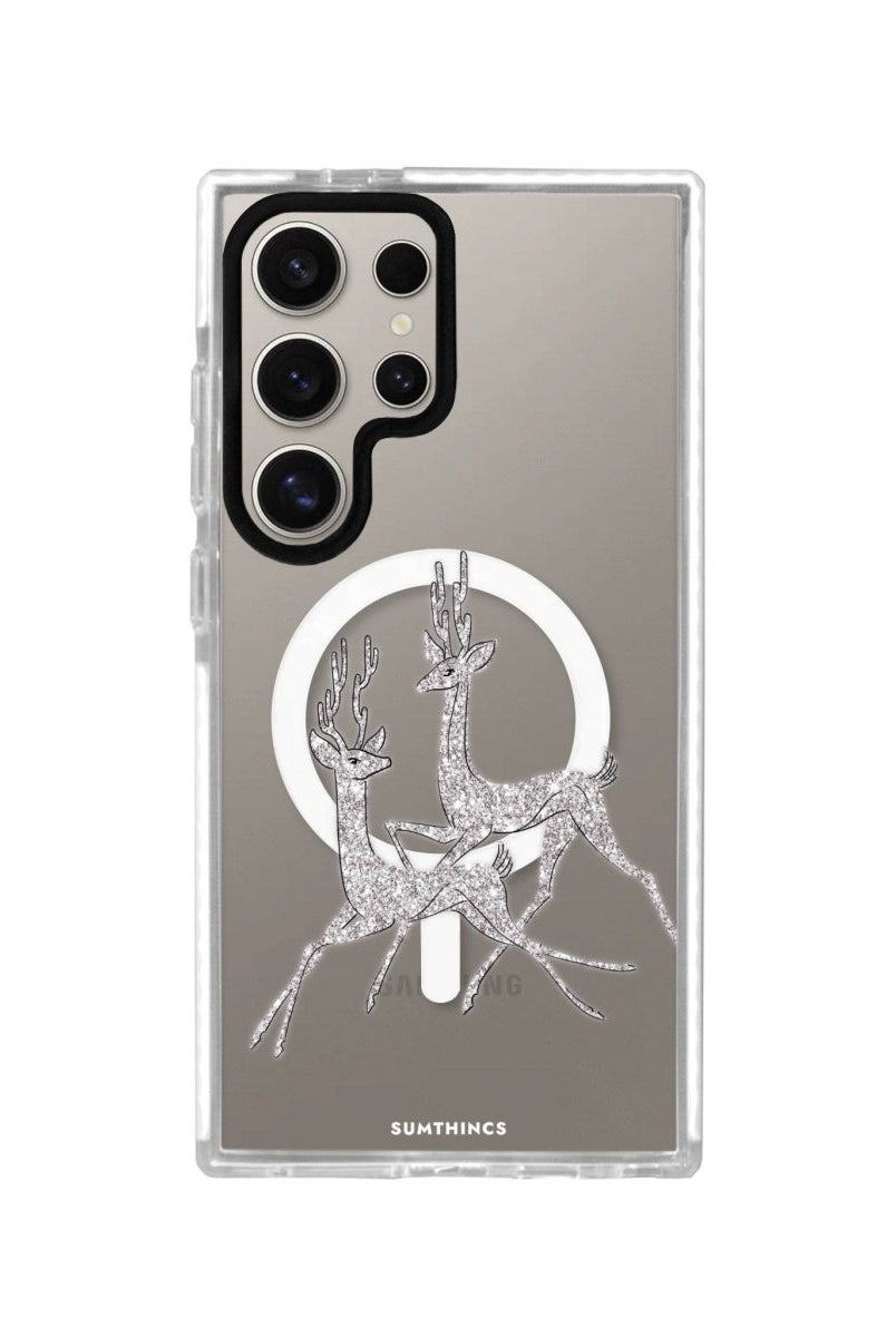 Samsung S23 Ultra Disco Deers Magsafe Procase Şeffaf Telefon Kılıfı - SUMTHINCS