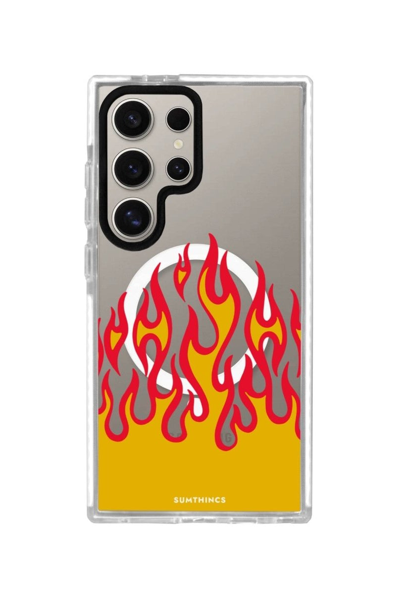 Samsung S23 Ultra Flamme Magsafe Procase Şeffaf Telefon Kılıfı - SUMTHINCS
