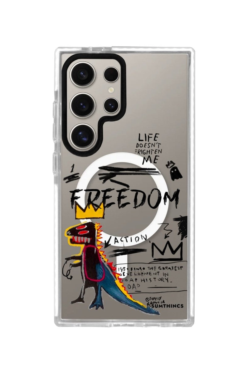 Samsung S23 Ultra Freedom Magsafe Procase Şeffaf Telefon Kılıfı - SUMTHINCS