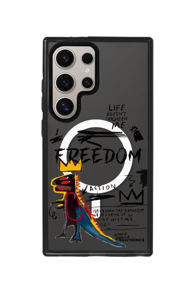 Samsung S23 Ultra Freedom Magsafe Procase Şeffaf Telefon Kılıfı - SUMTHINCS